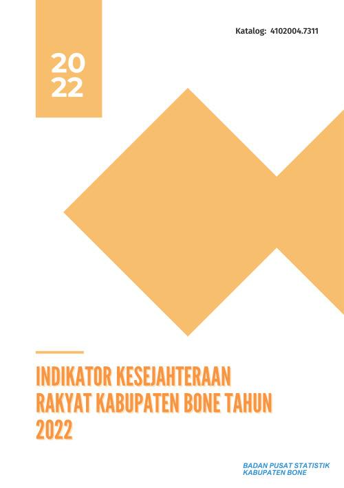 indikator Kesejahteraan Rakyat Kabupaten Bone Tahun 2022