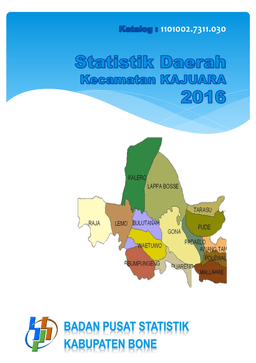 Statistik Daerah Kajuara 2016