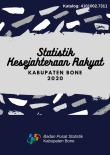 Statistik Kesejahteraan Rakyat Kabupaten Bone 2020