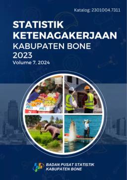 Statistik Ketenagakerjaan Kabupaten Bone 2023